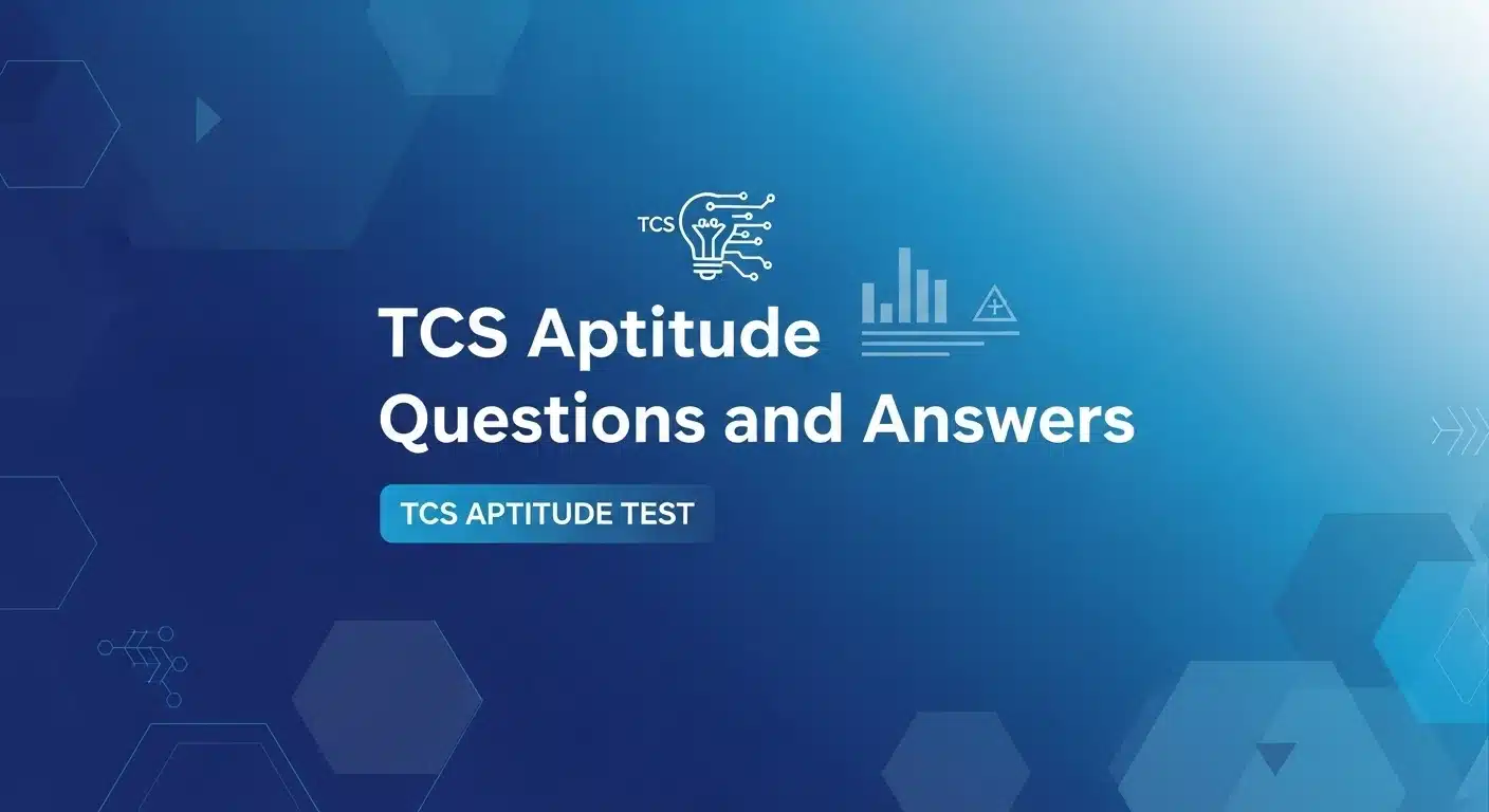 TCS Aptitude Questions